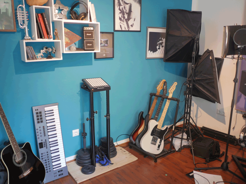 Rezo Equipment im Studio