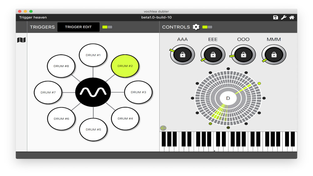 Dubler Software mit MIDI-Controller