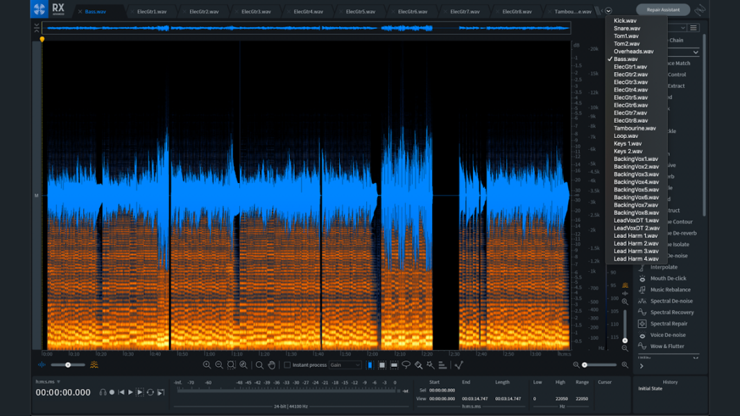 Audio Post Production mit RX8 von iZotope